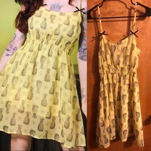 SOURPUSS “FINEAPPLE“ DRESS